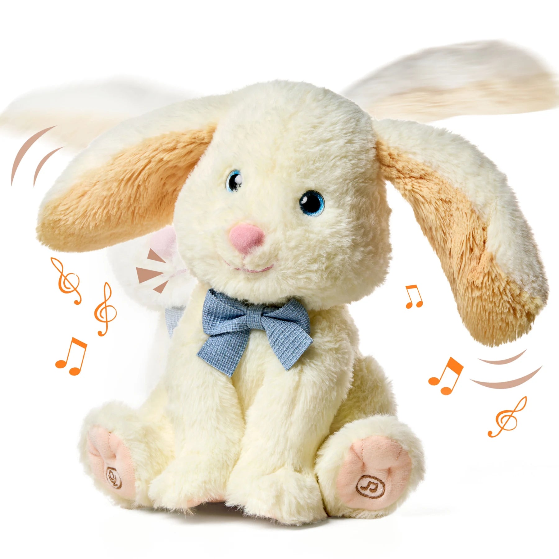 Electric Swing Ear Bunny Stuffed Animal