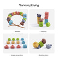 Creative play with soft building blocks for young learners