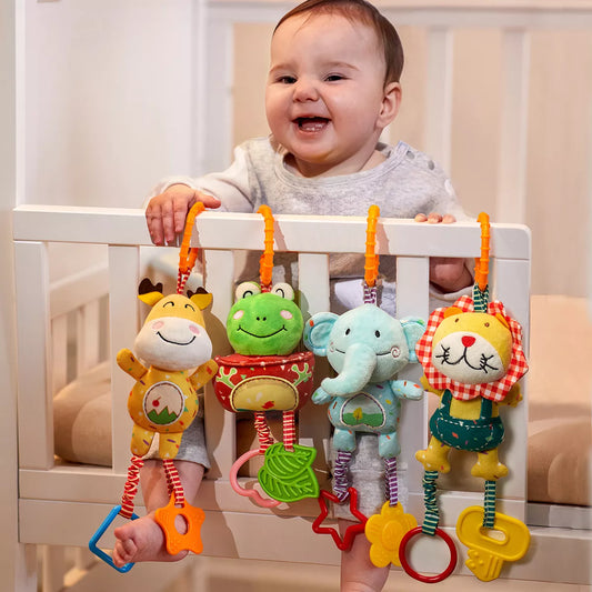 Frog Deer Elephant Lion Baby Hanging From Stroller